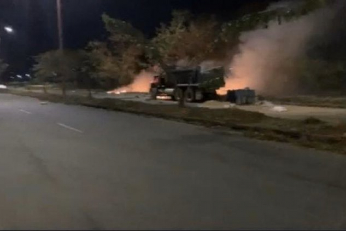 ELN attack to Columbian Air Force Base in Yopal, Casanare, Jan 10, 2020